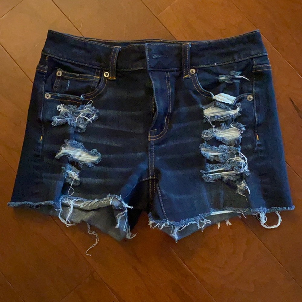 american eagle jean shorts